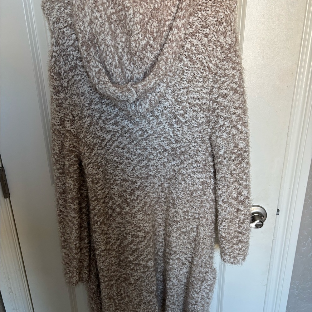 Poof! Women's Textured Tan Cardigan - Picture 2 of 3